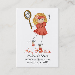 Min lite framtida tennisspelaremammakort