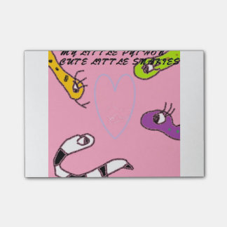 Min lite pytonorm som Posta-Det noterar Post-it Block