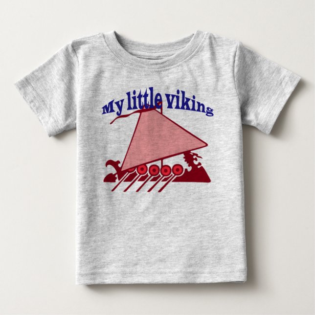 Min lite Viking T-tröja Tröja (Framsida)