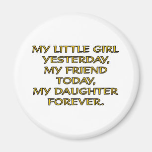 MIN LITEN FLICKA MAGNET