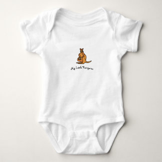 Min litteratur Kangaroo Bodykostdräkt Baby T Shirt