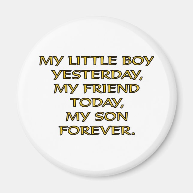 MIN LITTLE BOY MAGNET (Framsidan)