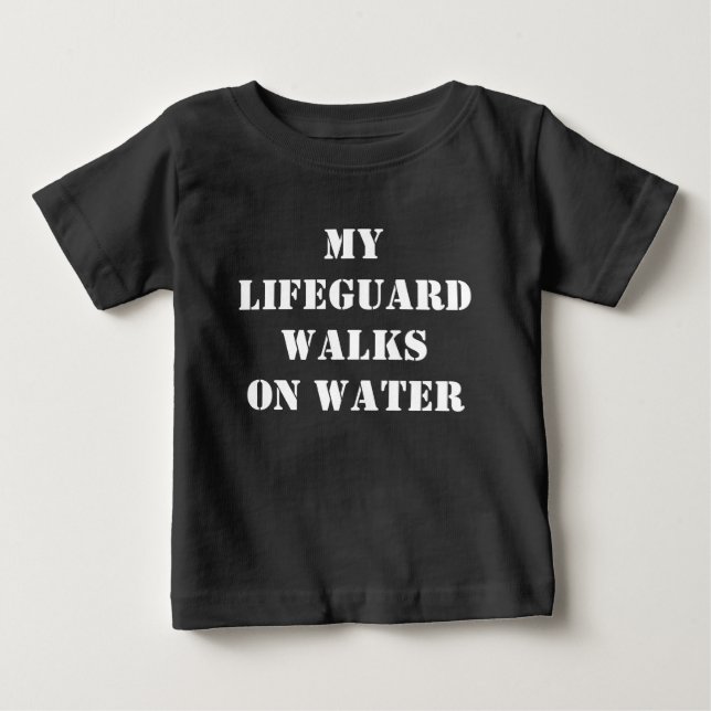 Min livräddareutslagsplats t shirt (Framsida)