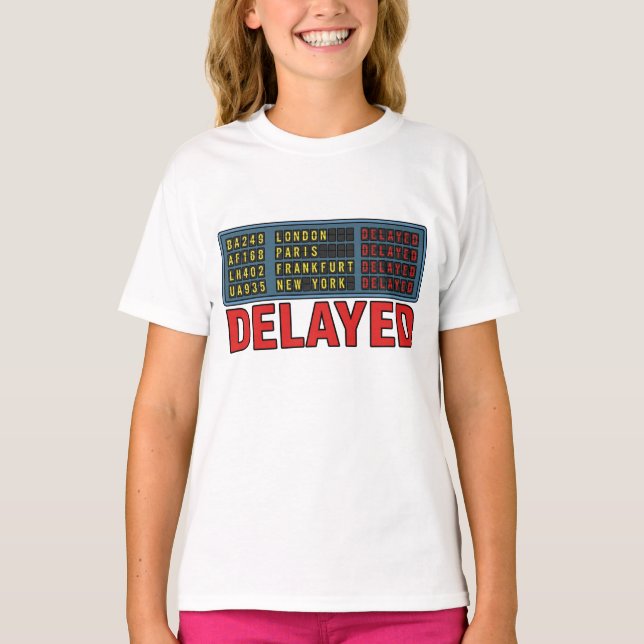 Min livs berättelse försenad resa t shirt (Framsida)