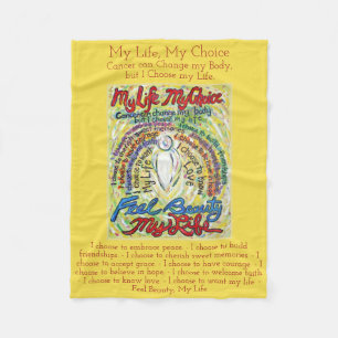 Min livs-valscancer - Angel Soft Fleece Blankets