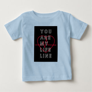 Min livskjorta Blue baby t shirt