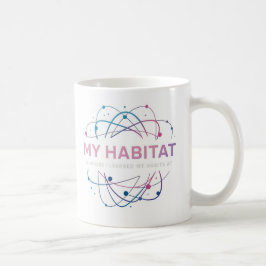 "Min livsmiljö är där jag lärde mig mina vanor" Mu Kaffemugg