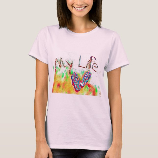 Min livstid - Die Shirt I T-shirt (Framsida)