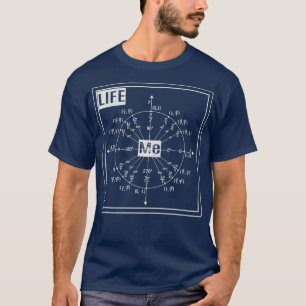Min livstidsmatta utformar liv och matematik och m t shirt
