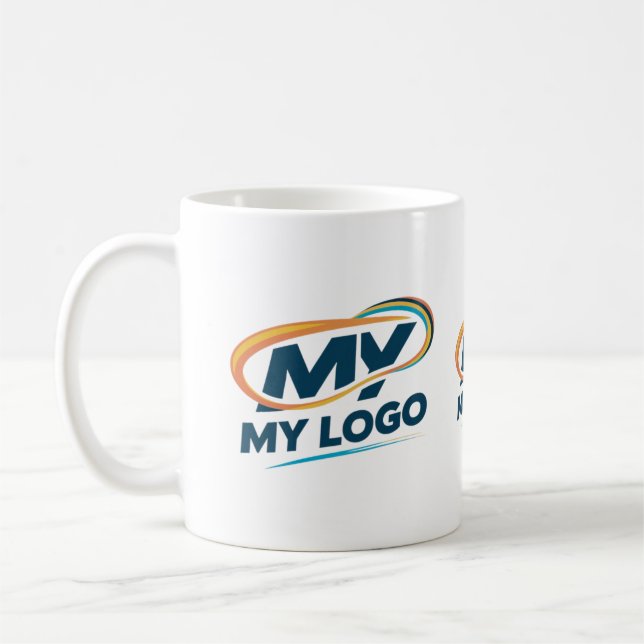 Min logotyp kaffemugg (Vänster)