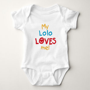 Min Lolo älskar mig T-tröja och gåvor T Shirt