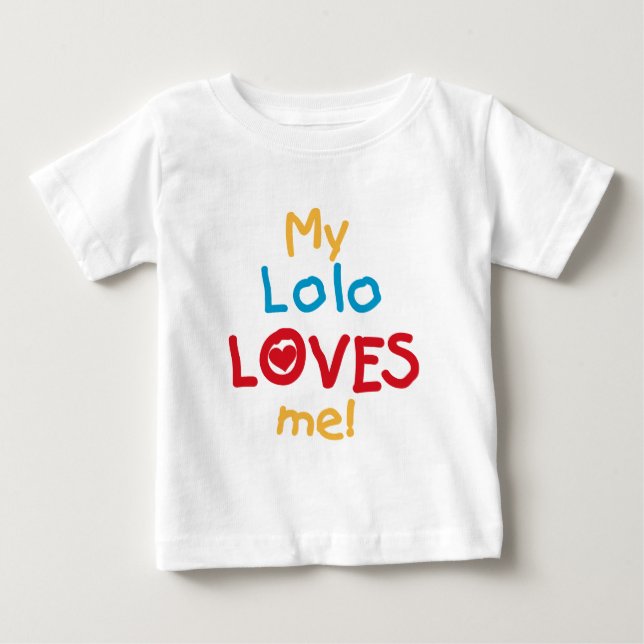 Min Lolo Kärlek Me T-shirts och presenter (Framsida)