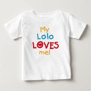 Min Lolo Kärlek Me T-shirts och presenter