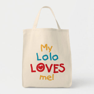 Min Lolo Kärlek Me T-shirts och presenter Tygkasse