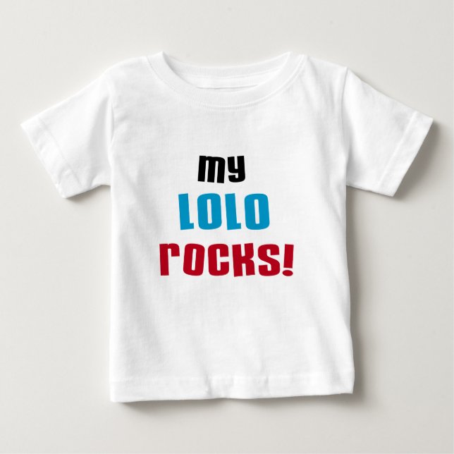 Min Lolo Sten T-shirts och presenter (Framsida)