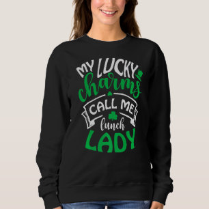 Min Lucky Charms Kallar Mig Lunchdam Irish St Patr T Shirt