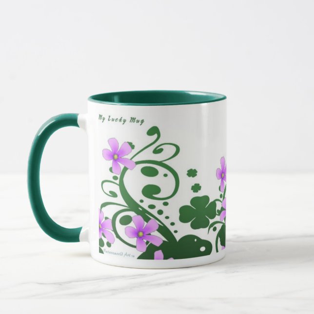 Min Lucky Shamrock Mugg (Vänster)