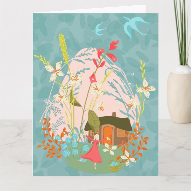 Min Lycklig Plac Kort (Framsida)