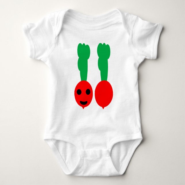 Min lycklig-raka tee shirt (Framsida)