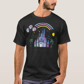 Min Lycklig-Ställe-vektorbild. Magic Prin T Shirt