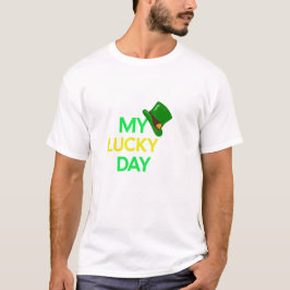 Min lyckliga dagskjorta, perfekt till St. Patrick' T Shirt