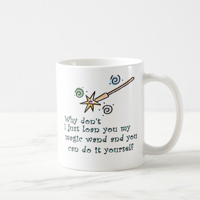 Min magiska trollspö kaffemugg (Höger)