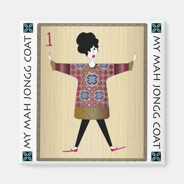 Min Mah Jongg Jackar 02: Magnet (Framsidan)