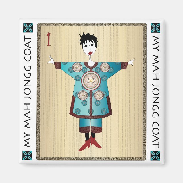 Min Mah Jongg Jackar 04: Magnet (Framsidan)