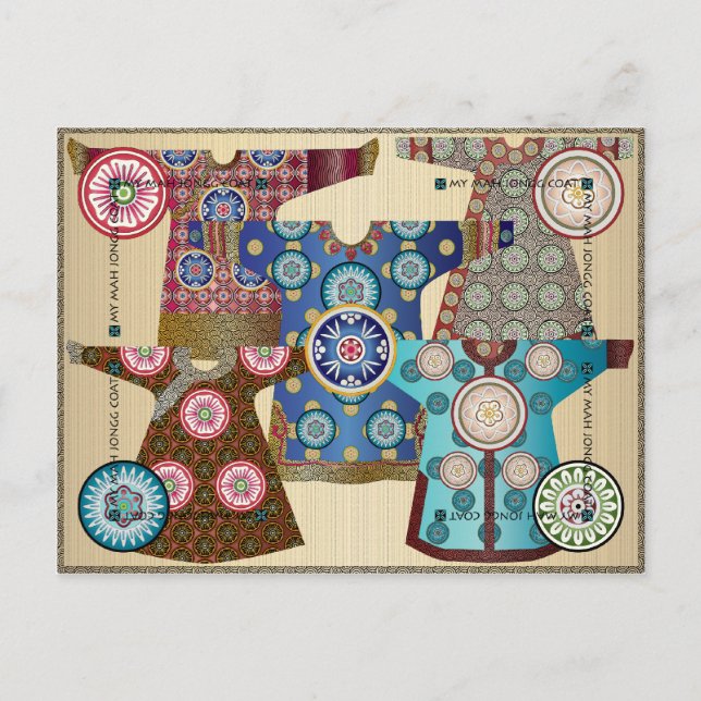 Min Mah Jongg Jackar 05: Anpassadets vykort (Framsida)