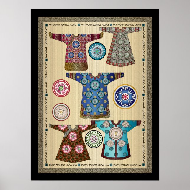 Min Mah Jongg Jackar 05: Poster 18 x 24 tum (Framsidan)