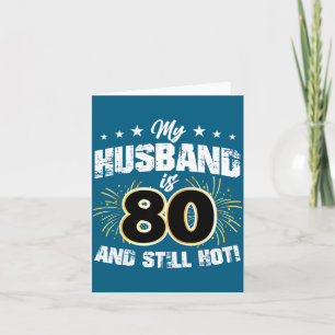 Min make 80 fortfarande het cool 80-årsdag Konstve Kort