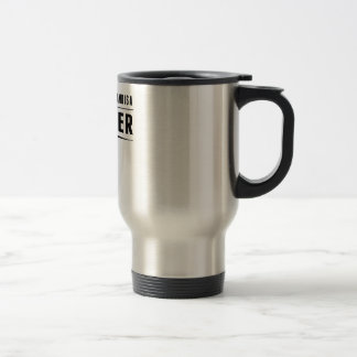 Min make är en slaktare resemugg