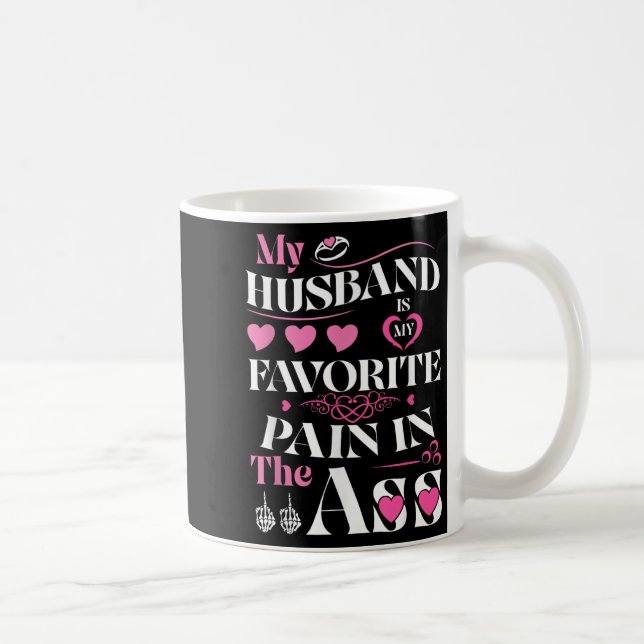 Min Make är min favoritsmärta i hjärtan. Kaffemugg (Höger)