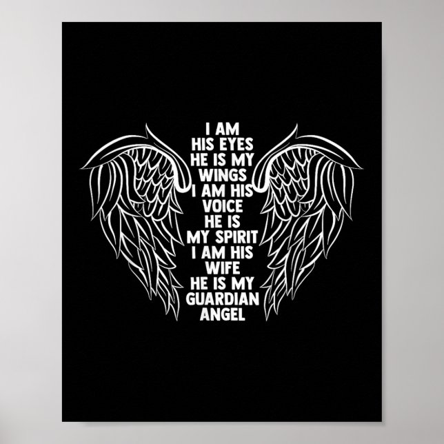 Min make är min vårdande ängel Änka Poster (Framsidan)
