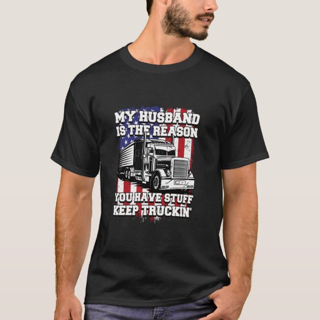 Min Make är orsaken till att du har Saker Behålla  T Shirt (Framsida)