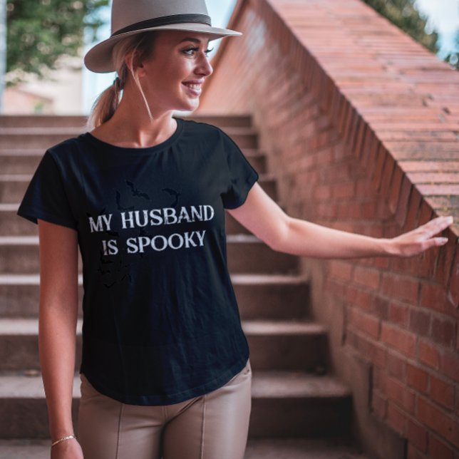 Min Make är pooky Funny Halloween T Shirt (Skapare uppladdad)