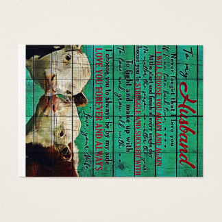 Min Make Brev-gåva | Brev för honom | Visitkort