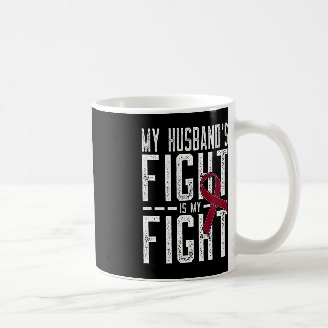 Min Make Fight är min Fight Sickle Cell Anemi Kaffemugg (Höger)