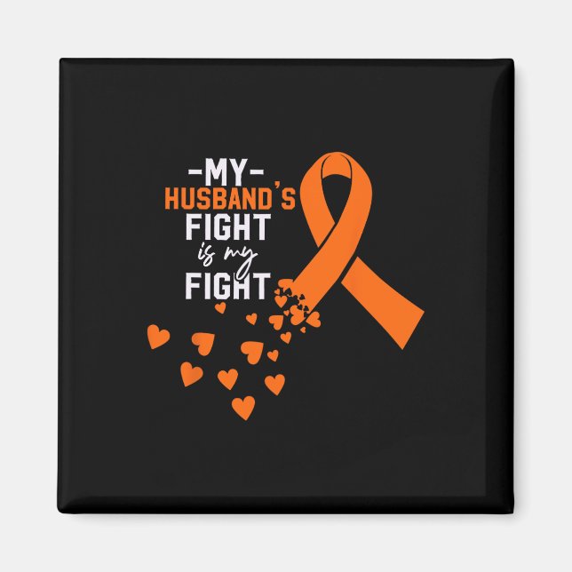 Min Make Fight är min kamp mot njurcancer Orang Magnet (Framsidan)