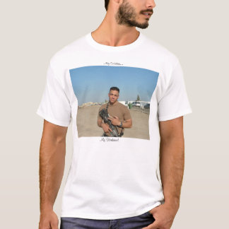 MIN MAKE FÖR SOLDAT. .MY T SHIRT