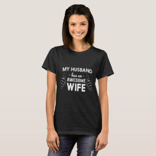 Min make har en enorm fru tee shirt