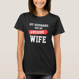 Min make har en fantastisk-fru tee shirt