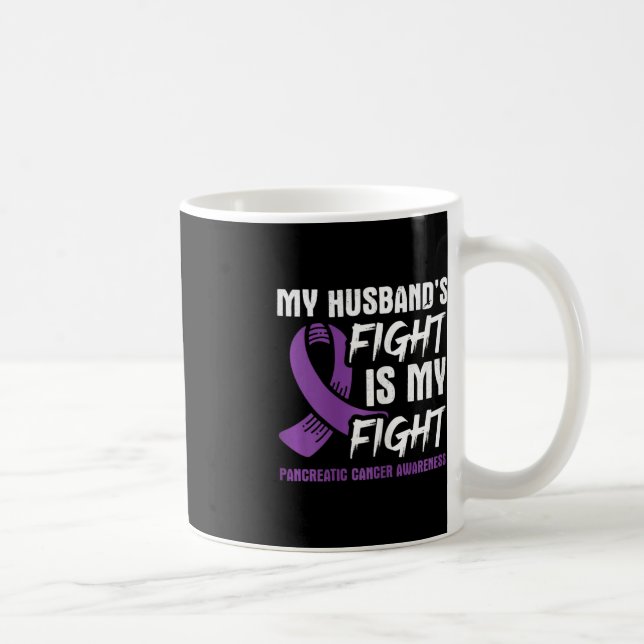 Min Make-kamp är min kamp mot pankreascancer A Kaffemugg (Höger)