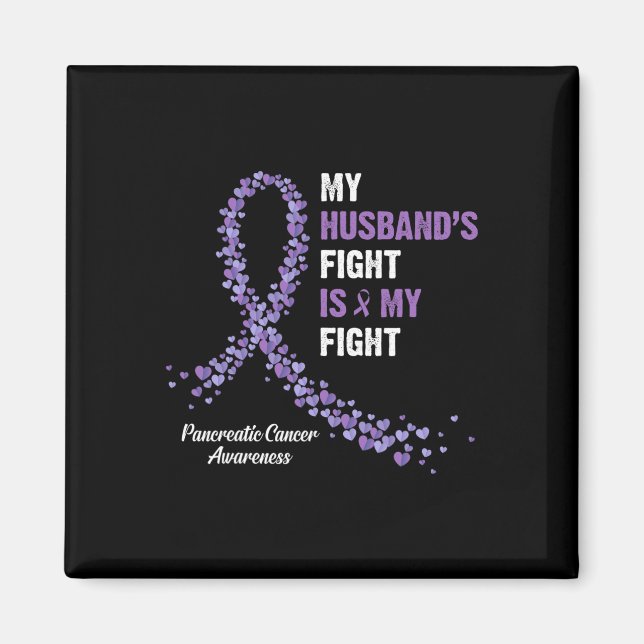 Min Make-kamp är min kamp mot pankreascancer Magnet (Framsidan)