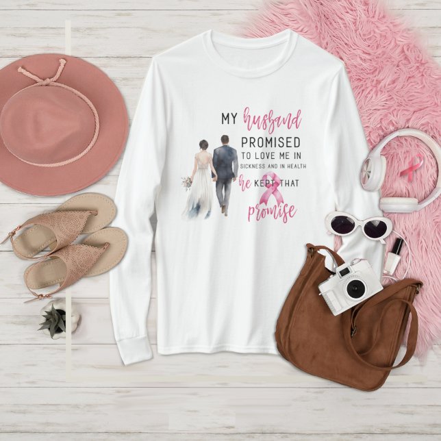 Min Make lovade Kärlek Me Rosa Breast Cancer T Shirt (Skapare uppladdad)