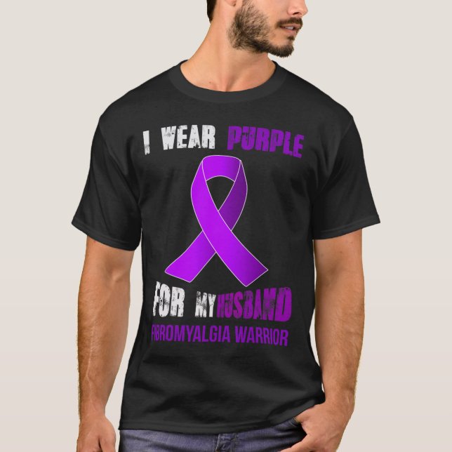 Min Make - min Fibromyalgia Warrior T Shirt (Framsida)