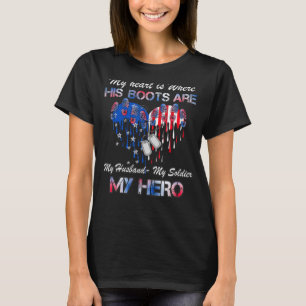 Min Make Min soldat Min Hero Veteran Militär T Shirt