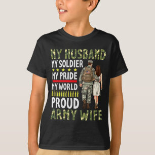 Min make min soldat min stolthet min värld stolt a t shirt