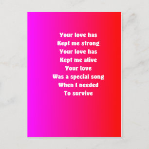 Min make på valentindagen helg vykort