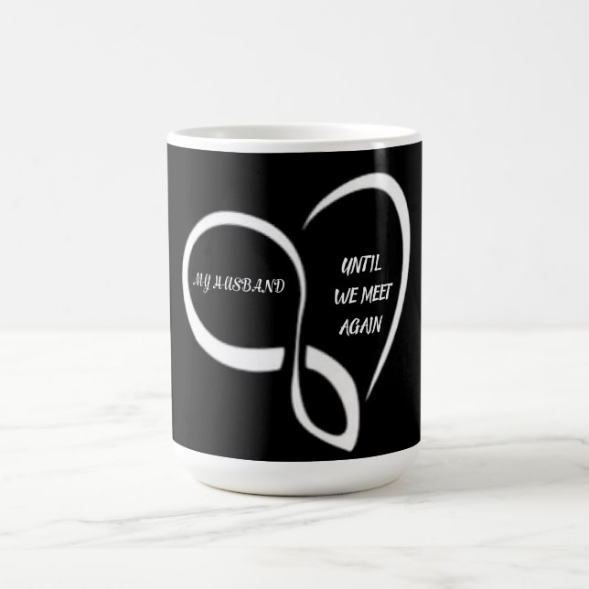 Min make, tills vi ses igen jättekaffekopp kaffemugg (Center)